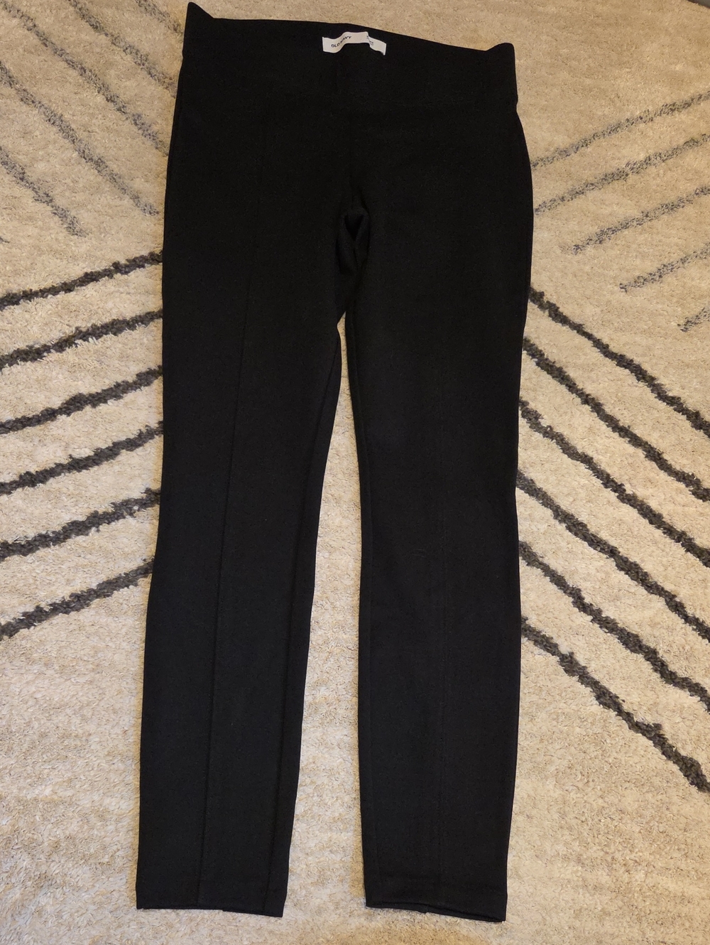 Old Navy Black High-Rise Skinny Ponte Pants